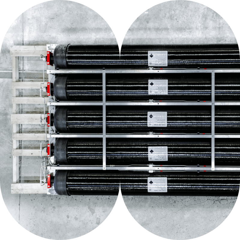 Hydrogen Storage - CIMC•HEXAGON High-density hydrogen storage